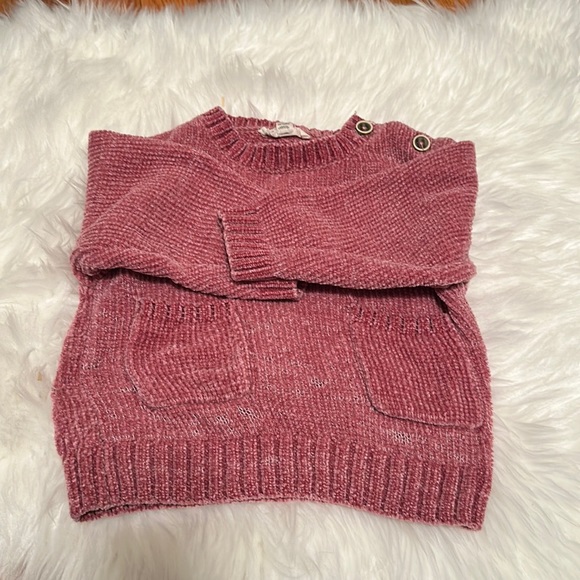 Pink Girls Sweater - Picture 1 of 3